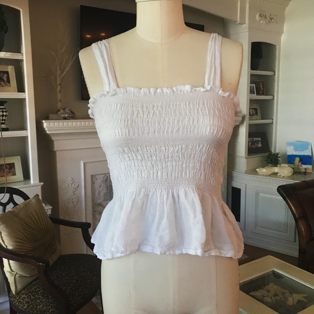 White cozy tank top!